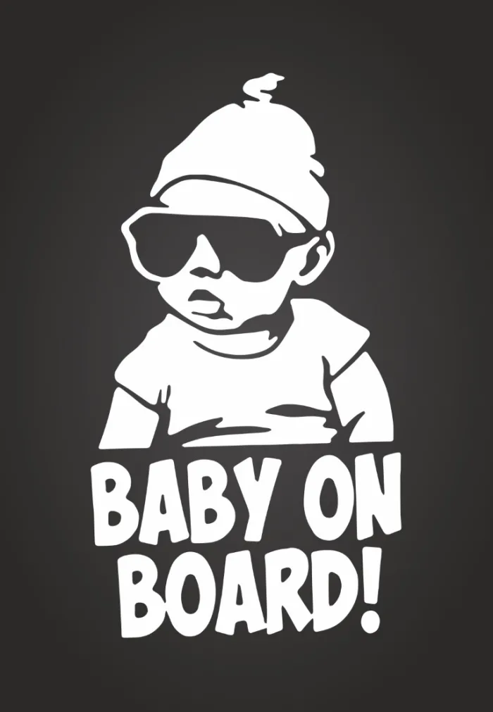 Autómatrica baby on board egyedi kérésed szerint